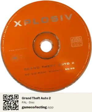 Grand Theft Auto 2 Computer, PAL disc