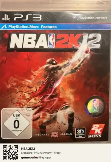 NBA 2K12 PlayStation 3, Germany box front