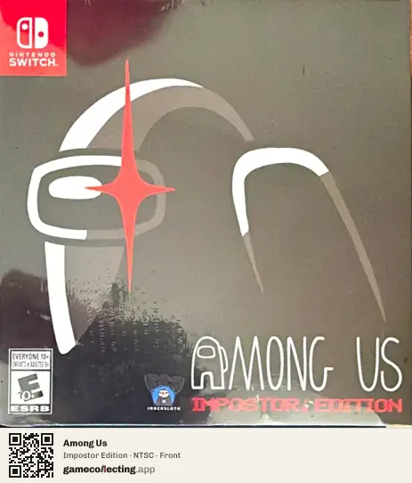 Among Us Nintendo Switch, NTSC box front