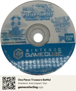 One Piece: Treasure Battle! Nintendo GameCube, Asia disc