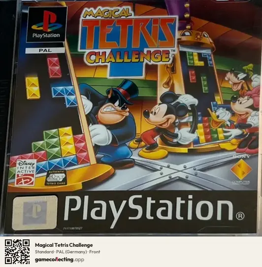 Magical Tetris Challenge PlayStation, Germany box front
