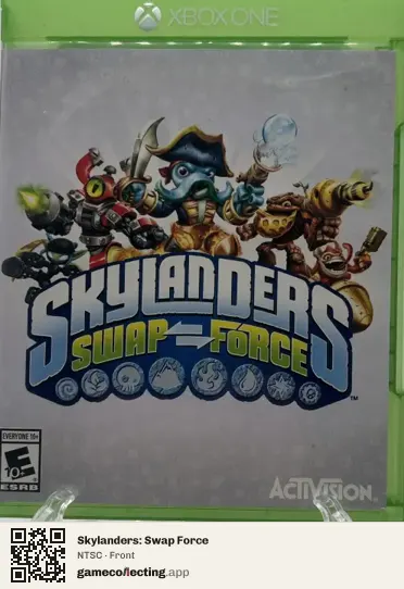 Skylanders: Swap Force Xbox One, NTSC box front