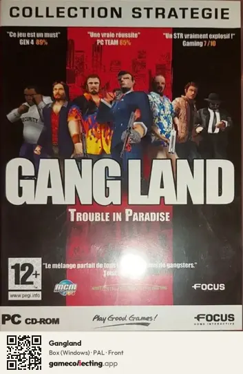 Gangland Computer, PAL box front