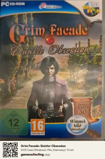 Grim Facade: Sinister Obsession Computer, Germany box front