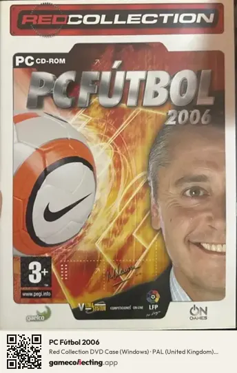 PC Fútbol 2006 Computer, United Kingdom box front