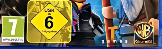 LEGO Dimensions, the USK square on its front
