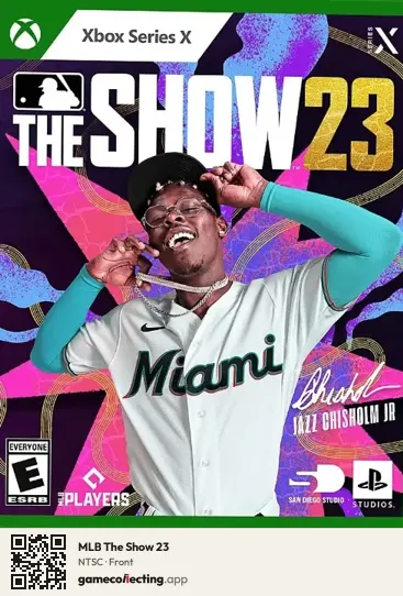 MLB The Show 23 Xbox Series X, NTSC box front