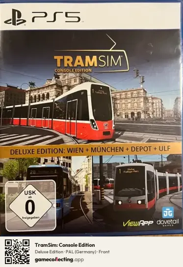 TramSim: Console Edition PlayStation 5, Germany box front