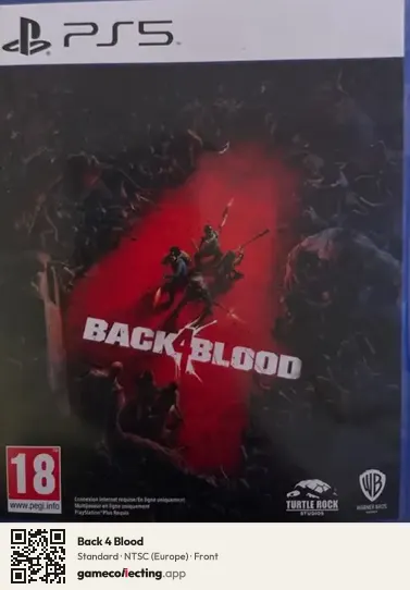Back 4 Blood PlayStation 5, Europe box front