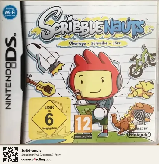 Scribblenauts Nintendo DS, Germany box front