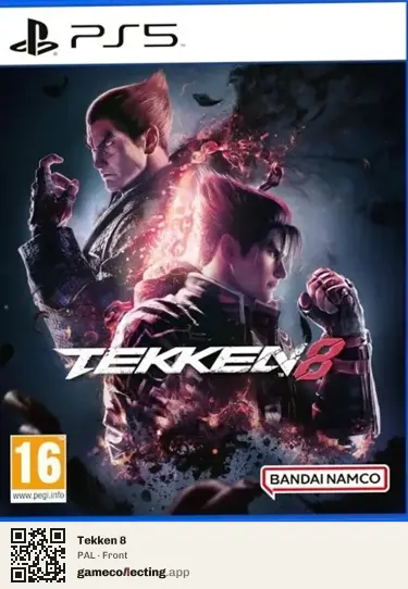 Tekken 8 PlayStation 5, PAL box front