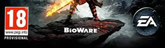 Dragon Age: Inquisition, the PEGI square on its front