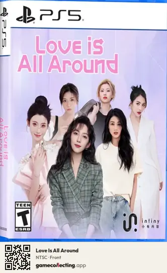 Love Is All Around PlayStation 5, NTSC box front