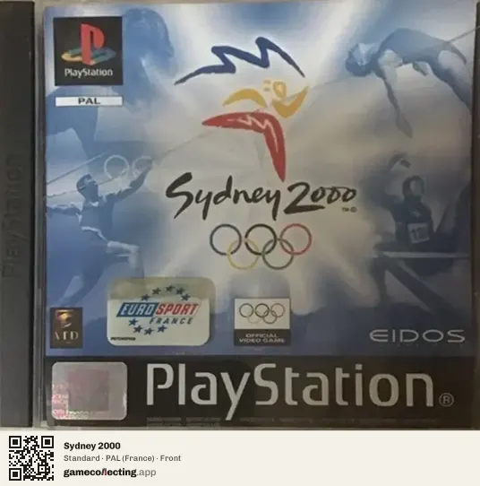 Sydney 2000 PlayStation, France box front