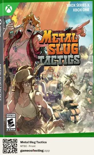 Metal Slug Tactics Xbox One, NTSC box front