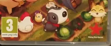 Harvest Moon: Light of Hope, the PEGI square on its front