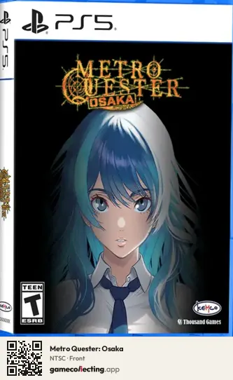 Metro Quester: Osaka PlayStation 5, NTSC box front