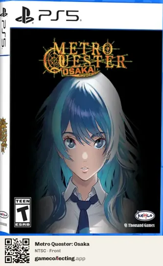 Metro Quester: Osaka PlayStation 5, NTSC box front