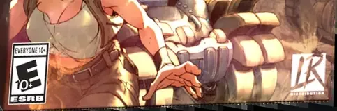 Metal Slug Tactics, the ESRB box on its front