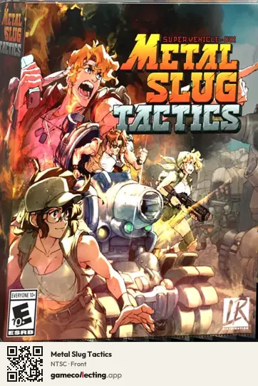 Metal Slug Tactics PlayStation 4, NTSC box front