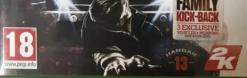 Mafia III, the PEGI square on its front