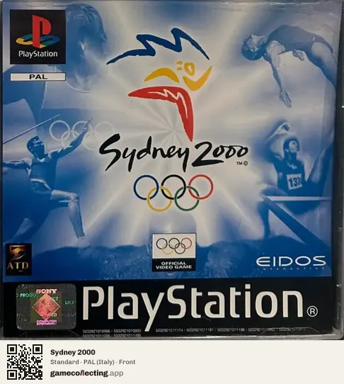 Sydney 2000 PlayStation, Italy box front