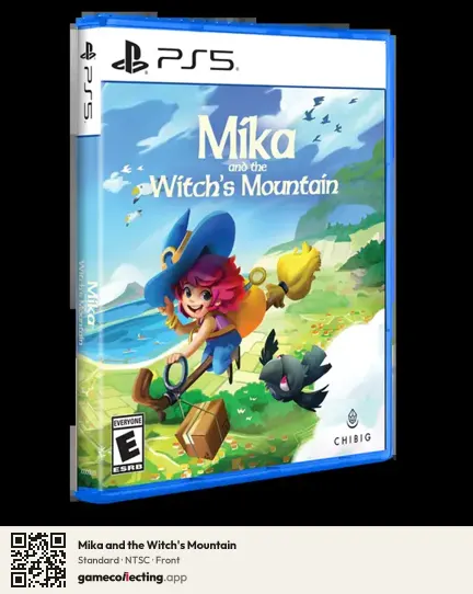 Mika and the Witch's Mountain PlayStation 5, NTSC box front