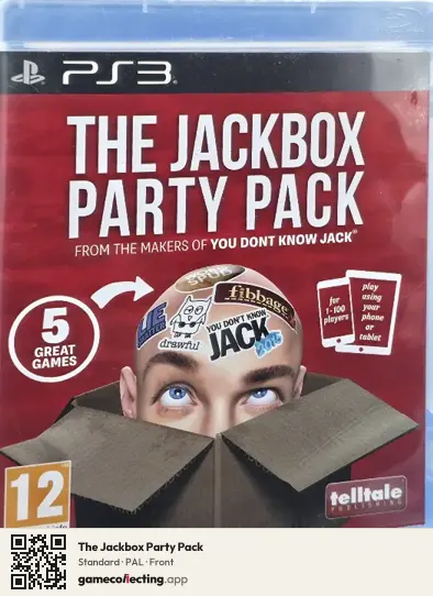 The Jackbox Party Pack PlayStation 3, PAL box front