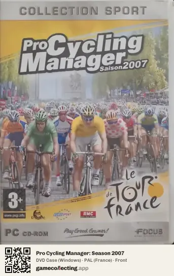 Pro Cycling Manager: Season 2007 Computer, France box front