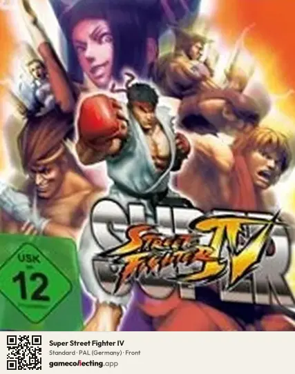 Super Street Fighter IV PlayStation 3, Germany box front