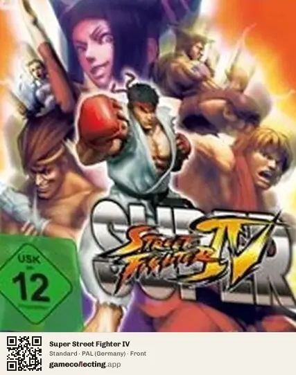 Super Street Fighter IV PlayStation 3, Germany box front