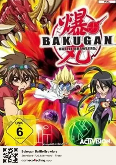 Bakugan Battle Brawlers PlayStation 2, Germany box front