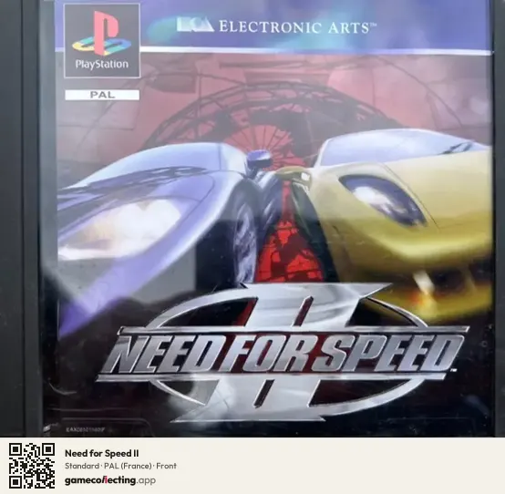 Need for Speed II PlayStation, France box front