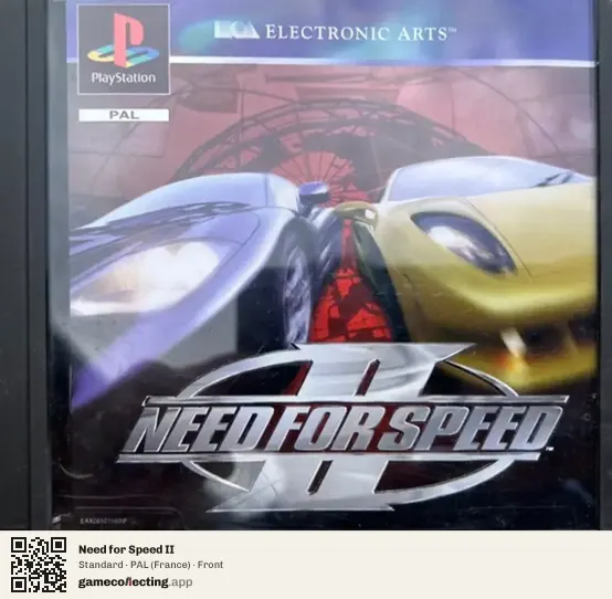 Need for Speed II PlayStation, France box front