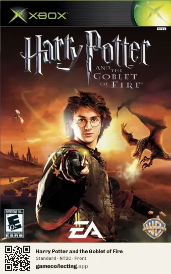 Harry Potter and the Goblet of Fire Xbox, NTSC box front