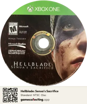 Hellblade: Senua's Sacrifice Xbox One, NTSC disc