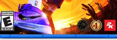 NBA 2K23, the ESRB box on its front