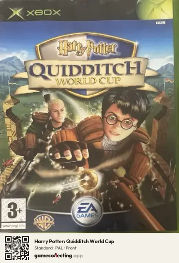 Harry Potter: Quidditch World Cup Xbox, PAL box front
