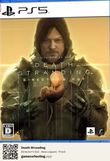 Death Stranding PlayStation 5, Asia box front