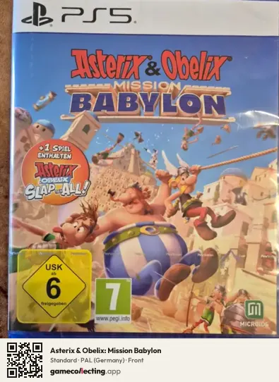 Asterix & Obelix: Mission Babylon PlayStation 5, Germany box front