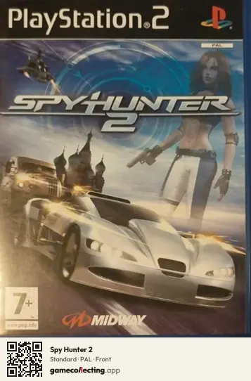 Spy Hunter 2 PlayStation 2, PAL box front