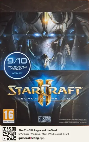 StarCraft II: Legacy of the Void Computer, Poland box front
