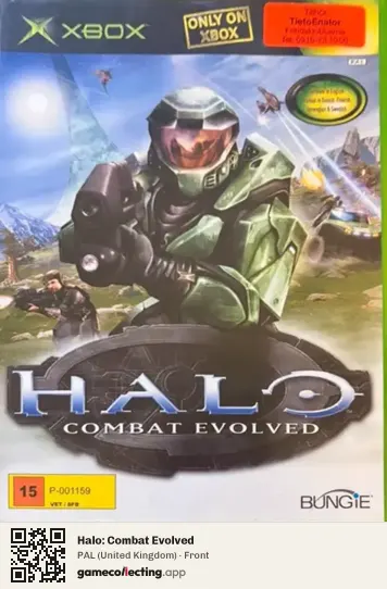 Halo: Combat Evolved Xbox, United Kingdom box front