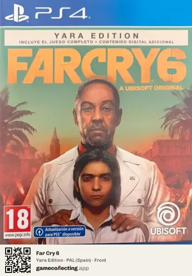 Far Cry 6 PlayStation 4, Spain box front