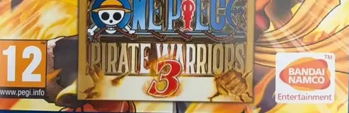 One Piece: Pirate Warriors 3, the PEGI square on its front