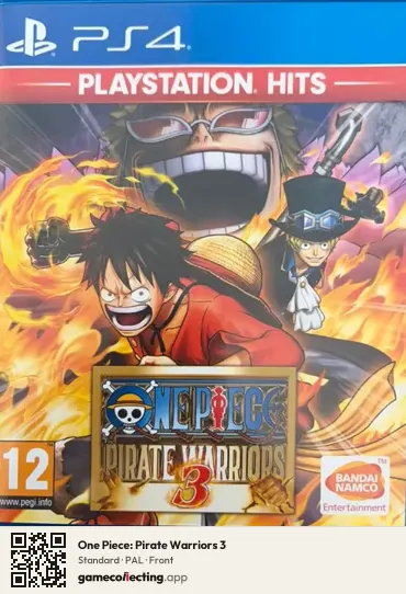 One Piece: Pirate Warriors 3 PlayStation 4, PAL box front