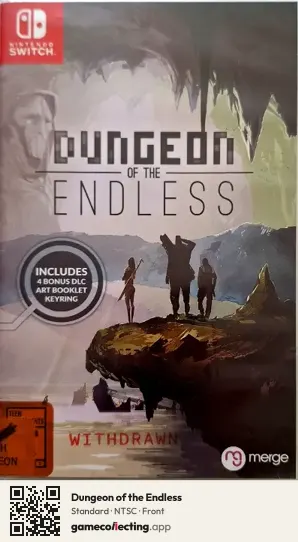 Dungeon of the Endless Nintendo Switch, NTSC box front