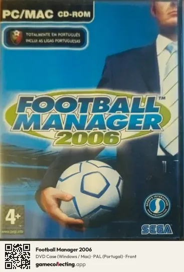 Football Manager 2006 Computer, Portugal box front