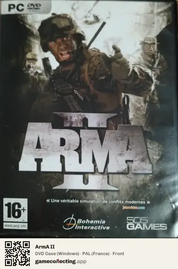 ArmA II Computer, France box front
