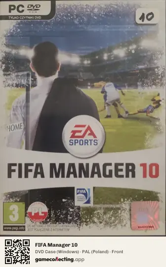 FIFA Manager 10 Computer, Poland box front